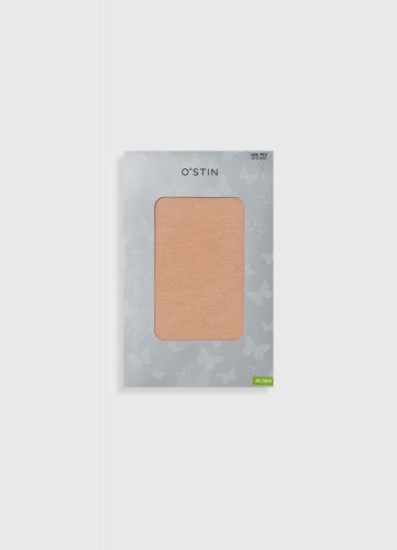 Колготки для девочек, 40 DEN, Бежевый