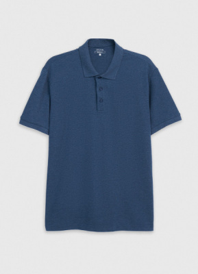 Базовая футболка-поло, Синий