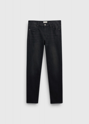 Зауженные джинсы, Черный