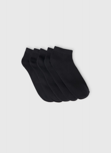 Носки для мальчиков, 5 пар, Черный