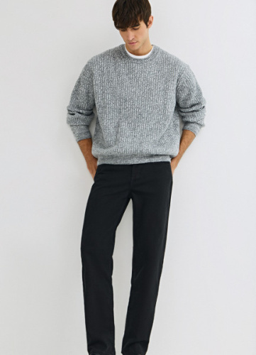 Прямые джинсы, Серый