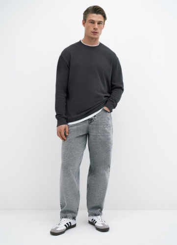 Базовый свитшот, Серый