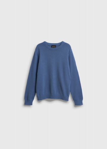 Вязаный джемпер для мальчиков, Синий