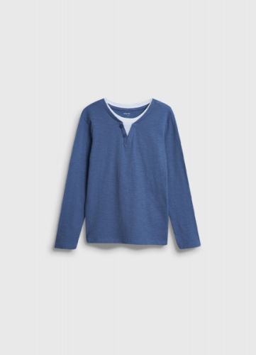 Лонгслив для мальчиков, Синий