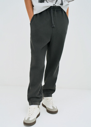 Брюки трикотажные для мальчиков, Серый