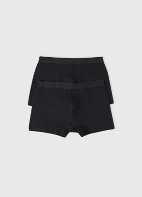 Трусы-транки, 2 штуки, Черный