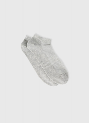 Короткие носки с поддержкой стопы, Серый