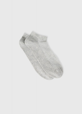 Короткие носки с поддержкой стопы, Серый