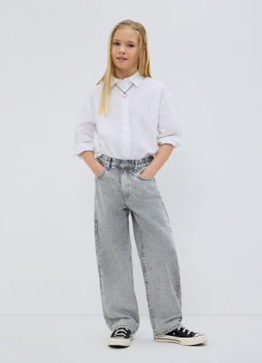 Джинсы для девочек, Серый