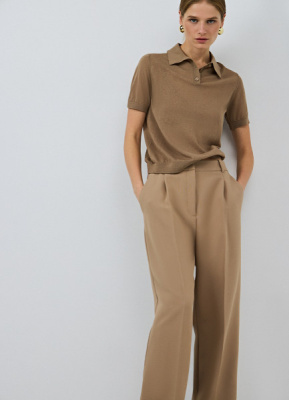 Полупрозрачное поло, Бежевый