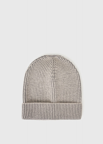 Вязаная шапка для девочек, Серый