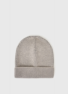 Вязаная шапка для девочек, Серый