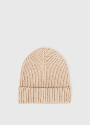 Вязаная шапка для девочек, Бежевый