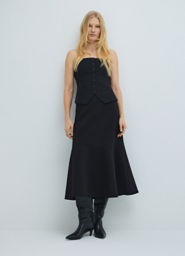 Юбка годе, Черный