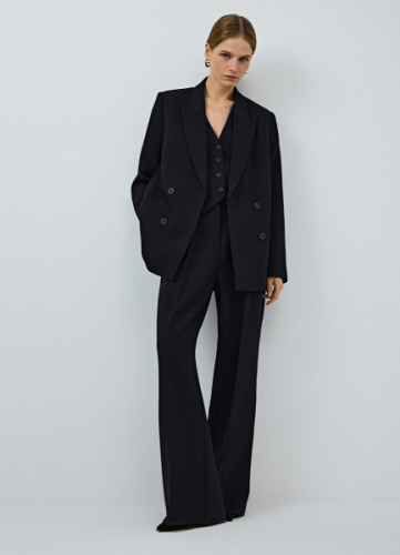 Широкие брюки, Черный