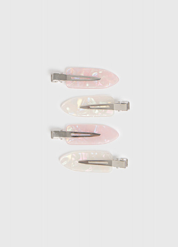 Набор заколок для девочек, 4 шт., Мультицвет