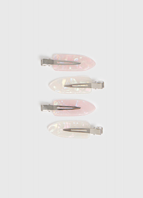 Набор заколок для девочек, 4 шт., Мультицвет