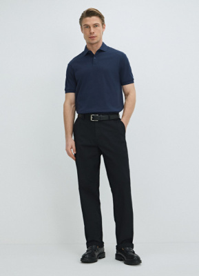 Брюки-чиносы из твила, Черный