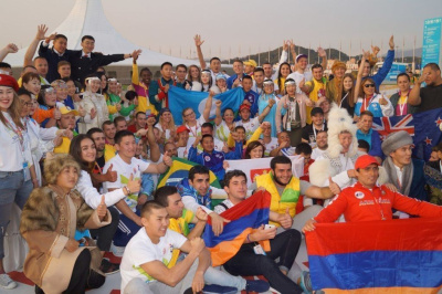 Юрий Ларионов из Ростова-на-Дону: «Спортивная площадка по мас-рестлингу была в Сочи самая посещаемая и представительная»  /    