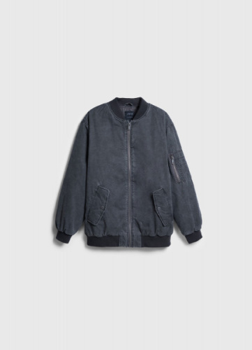 Бомбер для мальчиков, Серый