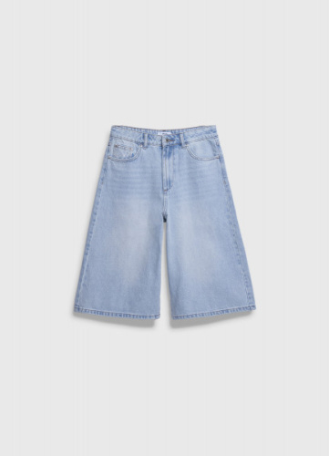 Джинсовые шорты-бермуды для девочек, Голубой