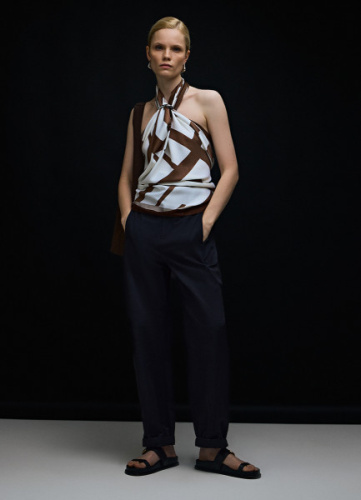 Хлопковые брюки, Черный