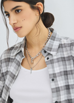 Колье, Серебряный