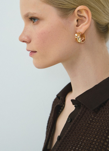 Серьги, Золотой