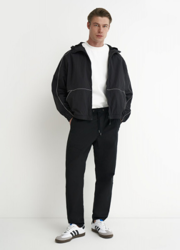 Джоггеры из тонкого твила, Черный