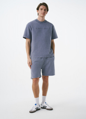 Трикотажные шорты, Синий