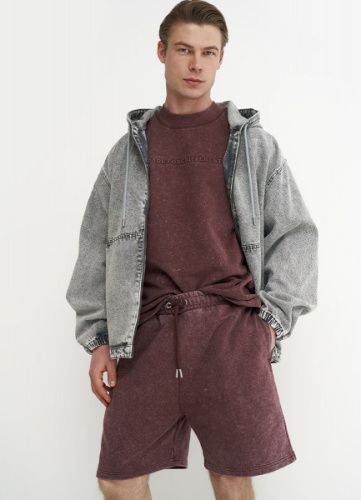 Трикотажные шорты, Фиолетовый