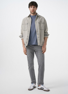 Свободные джинсы, Серый