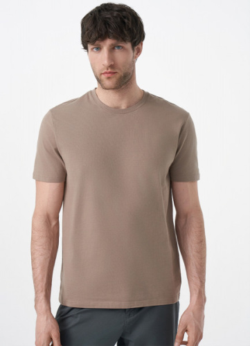 Базовая футболка, Бежевый
