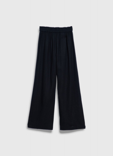 Текстильные брюки для девочек, Черный