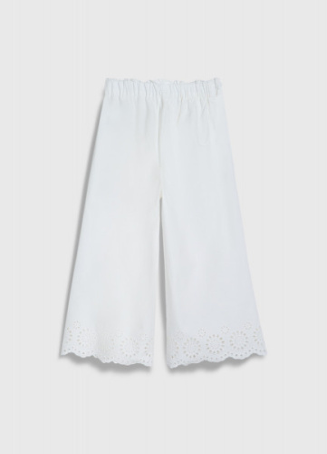 Брюки для девочек, Белый