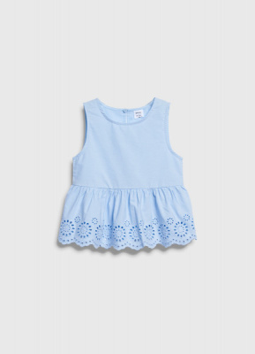 Блузка для девочек, Голубой