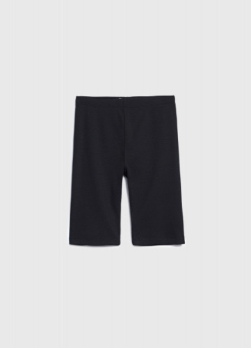 Трикотажные велосипедки для девочек, Черный