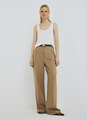 Майка свободного кроя, Белый