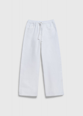 Широкие джинсы для девочек, Бежевый