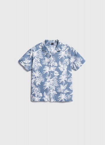 Рубашка из микротвила для мальчиков, Голубой