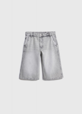 Джинсовые шорты для мальчиков, Серый