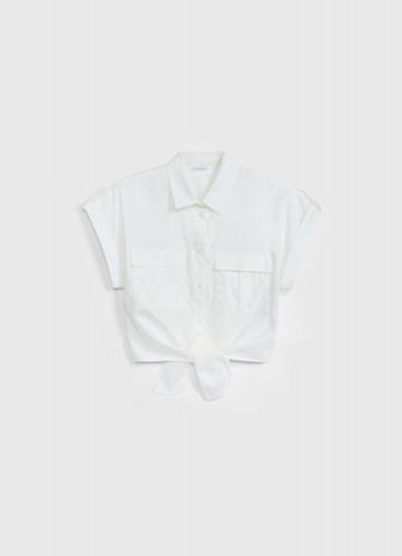 Блузка для девочек, Белый