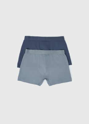 Трусы-транки, 2 шт., Серый