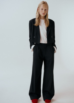 Брюки для девочек, Черный