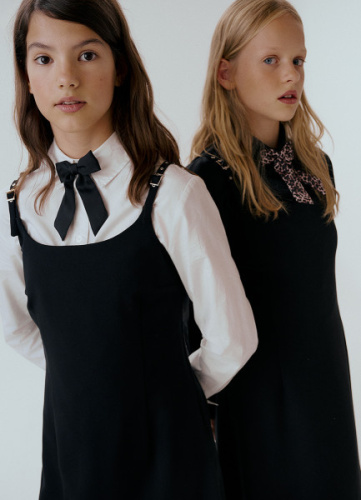Сарафан для девочек, Черный