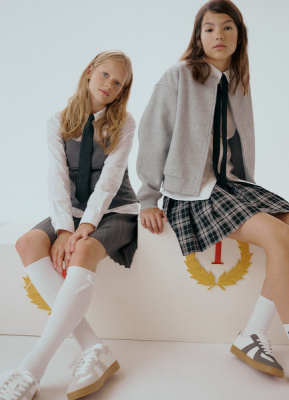 Рубашка для девочек, Белый