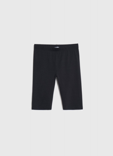 Трикотажные велосипедки для девочек, Черный