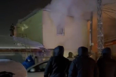 При пожаре в кооперативном гараже в Якутске погиб мужчина / Саина Титова Якутск Якутск Республика Саха (Якутия)