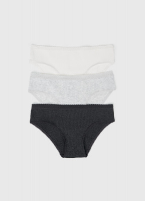 Трусы для девочек, Серый