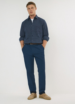 Брюки со съёмным ремнём, Синий